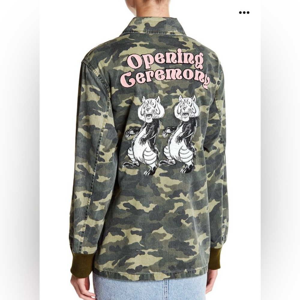 OPENING
CEREMONY
TIGERS COACH JACKET | ARMY GREEN | size M